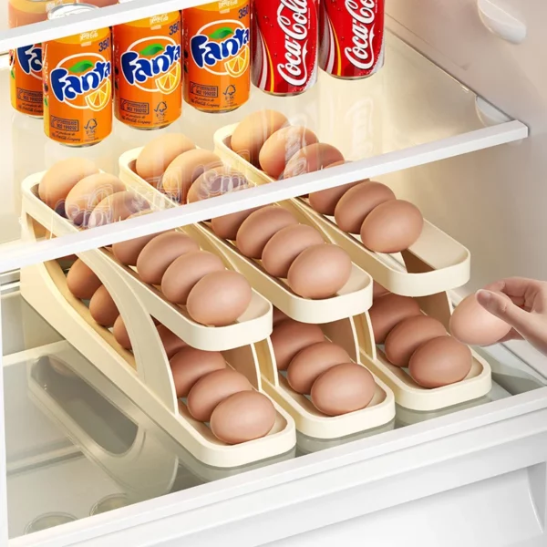 Range-Œufs Automatique – Organisez Vos Œufs avec Style et Efficacité